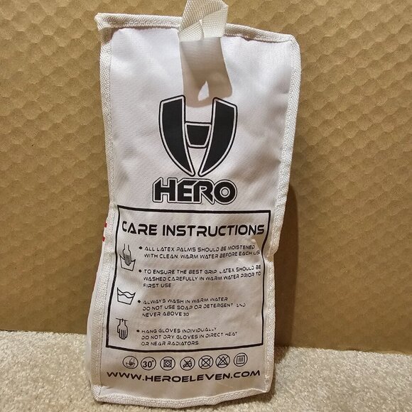 HERO 11 Paragon Goalkeeping Soccer Gloves Size 10- Lightly Used - Picture 5 of 5